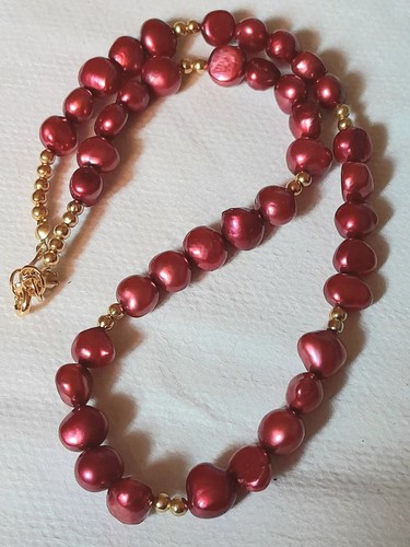 Collana vere perle barocche - perle,