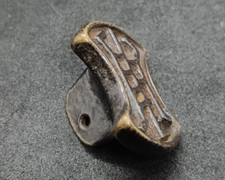 Sigillo antico cuneo di bronzo