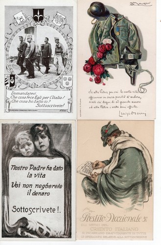 Lotto 4 cartoline - ,