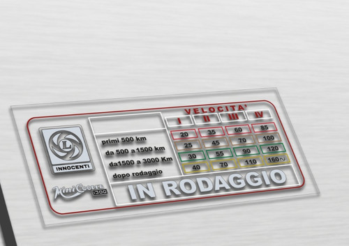 Adesivo rodaggio innocenti - adesivo,