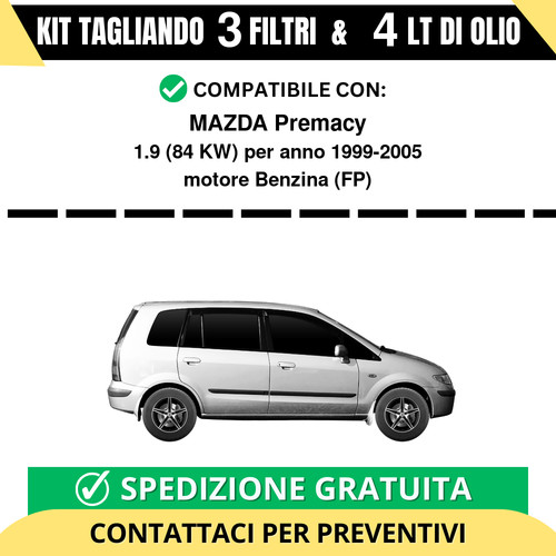 Tagliando per mazda premacy - per,