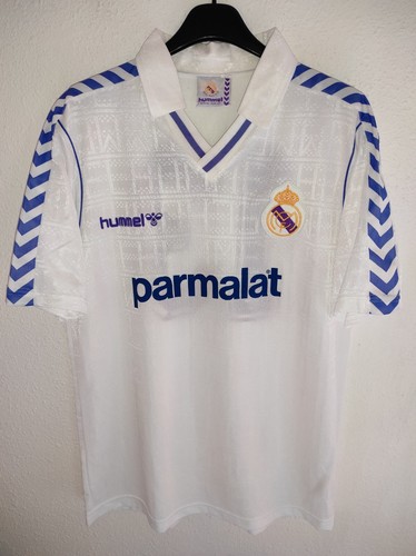 Real madrid 1988 1989 dorsal - real,