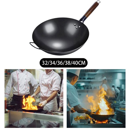 Padella wok ferro - padella,