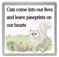 Persian Cat Coaster 'Paw