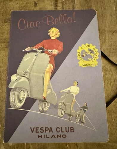 Quaderno giornale vespa - vespa, club