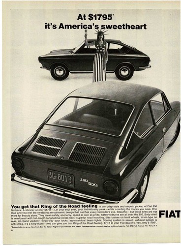 Fiat 850 fastback - fastback, 1967