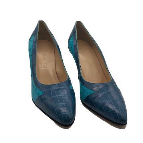 Struzzo originale blu/turchese