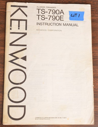 Original kenwood 790a - original,