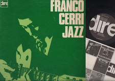 LP FRANCO CERRI QUARTET JAZZ 1977 REISSUE AZZOLINI DE PISCOPO ARIENTI + INNER