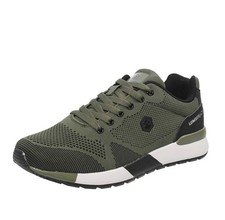 Lumberjack Vendor - Sneakers Con Memory Foam Verde - Taglia 40 [25.7cm] Scarpe