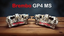 ?? Brembo Racing Pinze radiali GP4 MS monoblocco interasse 100mm con pastiglie
