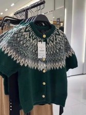 ZARA: Cardigan a maniche corte