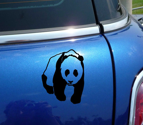 Adesivo grafico panda walking - grafico,