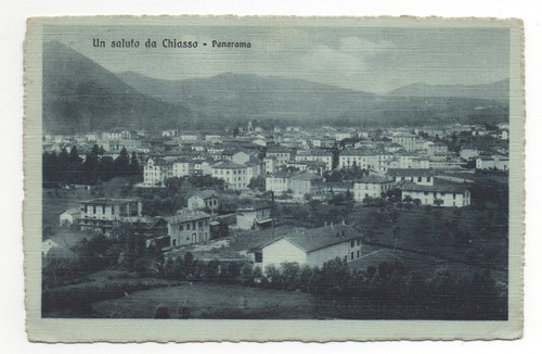 Cartolina saluto chiasso - cartolina, un