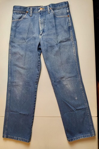 Jeans wrangler uomo 34x28 blu - 34x28,