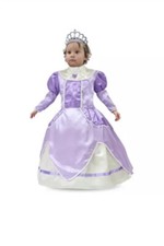 Costume carnevale PRINCIPESSA LILLA SOFIA di Pegasus, primi passi 25/36 mesi