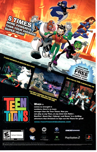 2006 teen titans ps2 - ps2, xbox