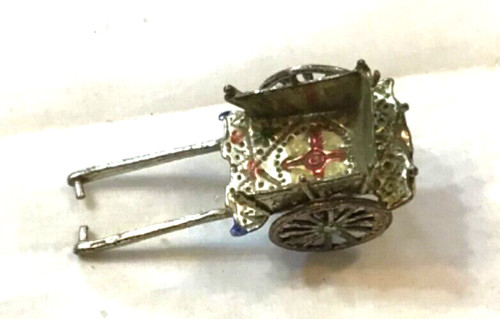 Miniatura argento carretto - miniatura,