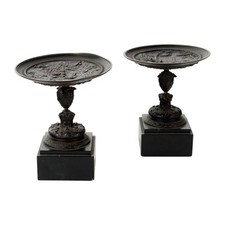 Alzatine Antiche Bronzo Marmo