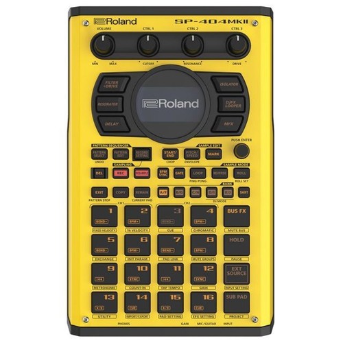 Roland 404mkii giallo - sp-404mkii,
