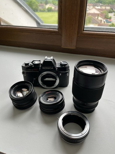 Konica hexanon 40mm 50mm - konica, 40mm,