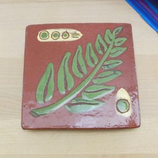 Celette Signed 1956 Red Clay