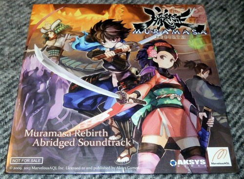 Muramasa rebirth ost cd - rebirth,