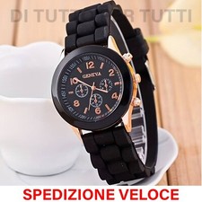 Orologio da polso da donna NERO Quarzo Classico Sportivo