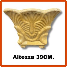 Vaso in cemento pietra