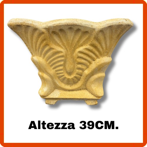 Vaso cemento pietra - cemento,