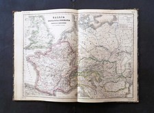 Mappa antica Gallia Francia