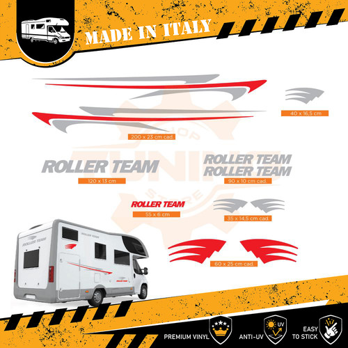 Decalcomania adesivi camper - adesivi,