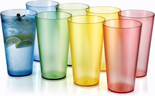 Vasos plastico 32oz 8 piezas