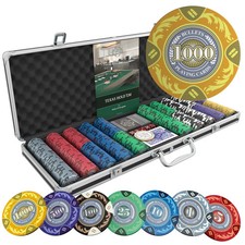 Valigetta da poker con 500