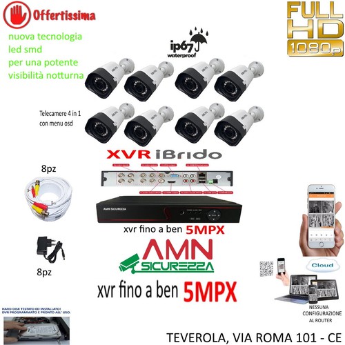 Kit videosorveglianza cloud - kit,