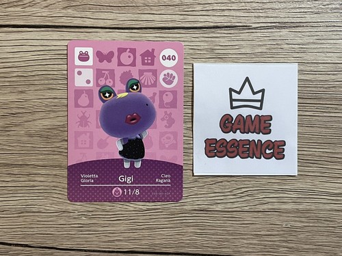 Carte animal crossing amiibo - carte,