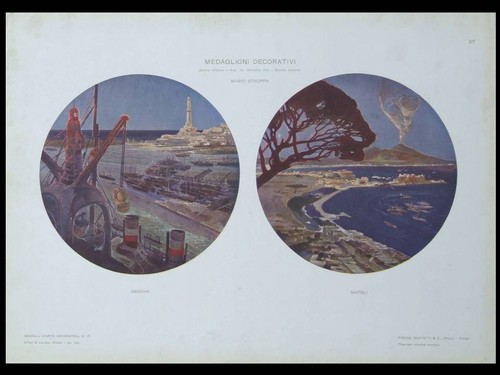 Paesaggio italiano 1910 - italiano,
