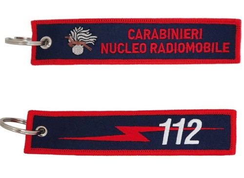Portachiavi ricamato nucleo - ricamato,
