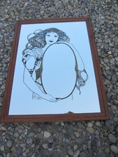 Quadro a specchio vintage