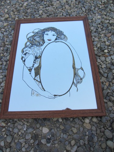 Quadro specchio vintage - quadro, a