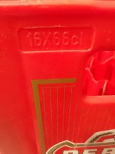 Cassetta Birra Peroni trasporto bottiglie da 33 cl cassa plastica dura vintage