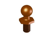 KM Giunto a Sfera + Filetto 4.8mm (4 Pz. / HK851