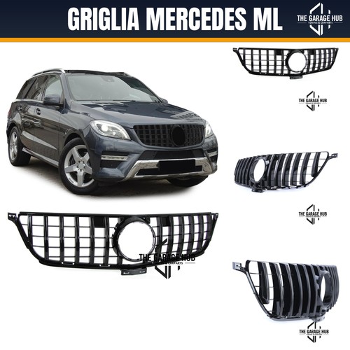 Griglia anteriore nera lucida - anteriore,