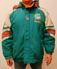 Giacca Vintage Starter Miami Dolphins NFL Anni '90 - Vintage Jacket 90s Taglia L