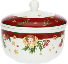 , Biscottiera in Porcellana