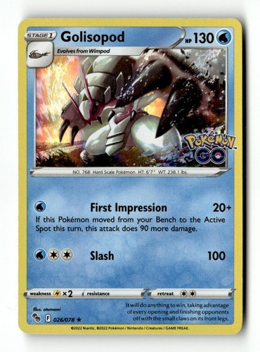 Golisopod 026 078 holo - golisopod,