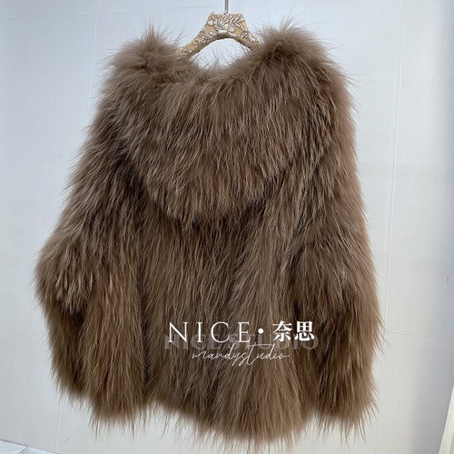 Cappotto pelliccia tessuto