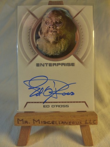 Autografo star trek - trek, enterprise