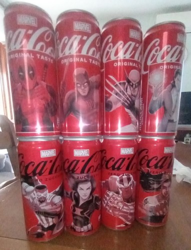 Coca cola lattine serie - coca,