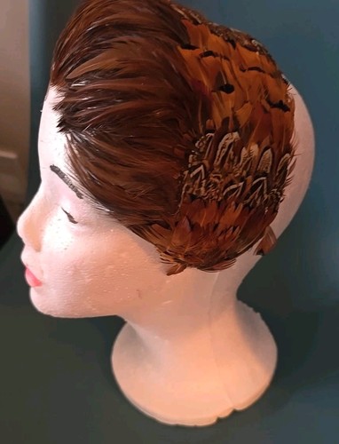 Mezzo cappello vintage fascia